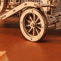 Wooden Puzzle 3D Vintage Car, Robotime, MC801, 19x9.2x11.5cm