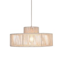 Hanglamp ELISA beige Ø55x24cm