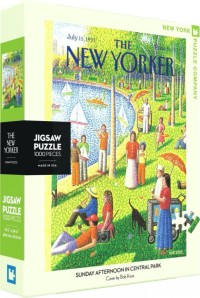 New York Puzzle Company Sunday Afternoon in Central Park - 1000 pieces