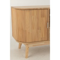 J-Line kast Rond - dennenhout - naturel - small