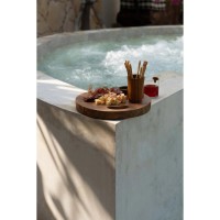 The Teak Root Tray - Natural - S