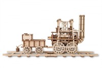 Eco Wood Art 3D Mechanical Puzzle Locomotion, 426, 40x10x17.8cm