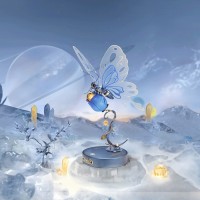 Robotime, 3D DIY Kunststof Bouwpakket Vlinder/ Butterfly Blue, MI05B, 15,5x14,5x23cm