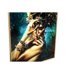 Melani Glass Art Wall Picture Embrace Nature Long