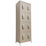 Acalia Sandy Pink Cabinet 8 Doors