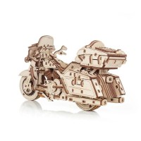 Eco Wood Art 3D Mechanical Wooden Puzzle Bike, 3007, 22.6x8.4x12.3cm