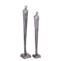Symon GunMetal Alu Man Shape Statue L