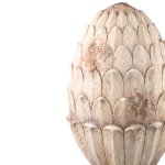 Caibyn Grey Magnesia Pinecone Statue A