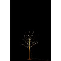 J-Line decoratie boom Kaal - wit - medium - LED