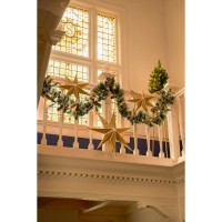 Vandans Guirlande met LED Verlichting - L270 cm - Groen Frosted