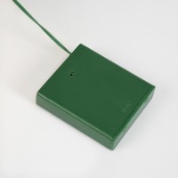 Vandans Kunstkerstboom met LED Verlichting en Timerfunctie - H120 x Ø60cm - Groen