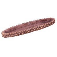 Stenley Bronze Cement Boat Rough Rock Bowl M