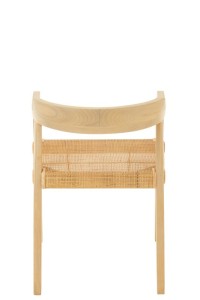 J-Line chair Square Open Sungkai - wood - natural