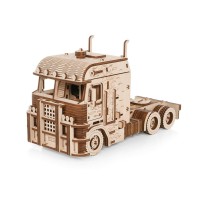 Eco Wood Art, (EWA) 3D Houten Puzzel Truck Road King, 3236, 29,3×13,2×17,5cm