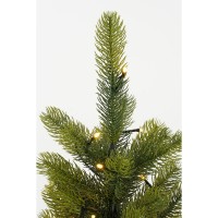 Nagoya Kunstkerstboom in Jute met LED Verlichting - H60 x  Ø44 cm - Groen
