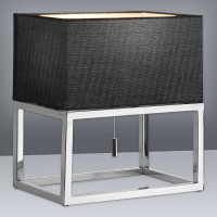 Table lamp with textile lampshade "Alfa"