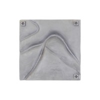 Gihan Nickle Casted Alu Wall Panel Wave Lines M