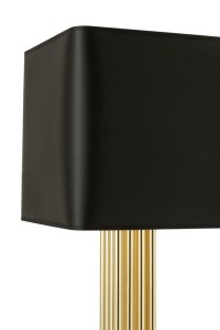 J-Line lamp Moderna - metal/textile - gold