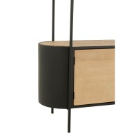 J-Line Rek Uvy Ijzer Naturel/Zwart