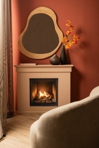 Barragh Natural Solid Wood Organic Mirror