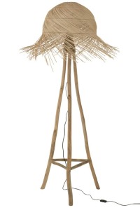 J-Line floor lamp Branches - jute - natural