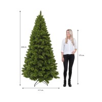 Camden Kunstkerstboom Slim - H230 x Ø117 cm - Groen