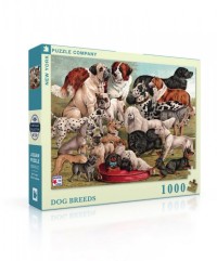 New York Puzzle Company Dog Breeds - 1000 pieces