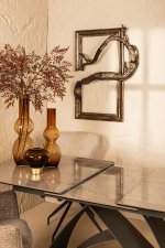 Heleena Black Alu Wall Panel Rectangle