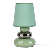 Keramik Tischleuchte "STONEY" mint - Klassik - Tischleuchte - - mint - E14 - keine Angabe