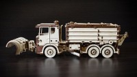 Eco Wood Art 3D Mechanical Wooden Puzzle Snow Truck, 402, 40x14.1x14.8cm