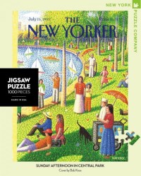 New York Puzzle Company Sunday Afternoon in Central Park - 1000 pieces