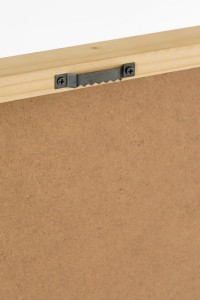 Mista Wall Decoration - L60 x B3 x H80 cm - 100% FSC - MDF - Brown