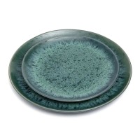 The Aqua Salad Plate - Set of 6