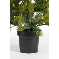 Nagoya Kunstkerstboom in Pot met LED Verlichting - H90 x Ø55 cm - Groen
