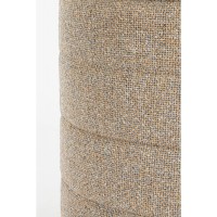 Poef met Opbergruimte - H41 x  Ø42 cm - Beige