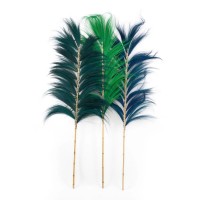 The Stunning Leaf - Emerald Green - Set of 6