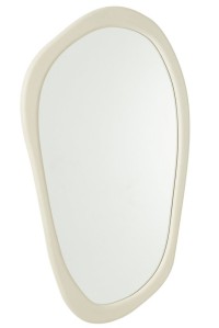 J-Line wall mirror Moderna Mdf/Mirror Wit Large