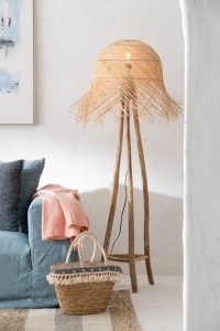 J-Line floor lamp Branches - jute - natural