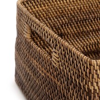 De Koloniale Tijdschriftenmand - Natuurlijk Bruin - M