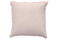 J-Line cushion Stonewashed - linen - pink