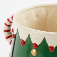 Funny Bloempot - L28 x B19 x H17 cm - Dolomiet - Groen