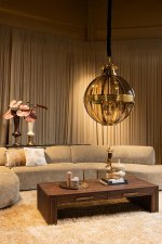 Tiess Brown Wooden Veneer Coffeetable 2 Drawers