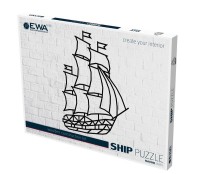 Eco Wood Art Wall Puzzle Ship, 1553, 59.7x0.7x82.7cm