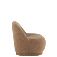 J-Line Zetel Teddy Boucle Bruin