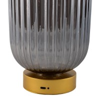 Ackitical lamp "Luise" gold, classical, gold, with integrated LED, warm white