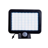 2er-Set LED Solar Außenwandleuchte "PEPE" , für Außen, Wandleuchte - Kunststoff in Schwarz, mit integrierter LED - Wandleuchten außen