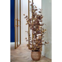 Eucalyptus Kunstplant in Bloempot - H150 x  Ø30 cm - Brons