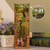 DIY Book Nook Boekensteun The Secret Garden Bookend, Tone-Cheer, TQ122, 18,2x8x24,5cm