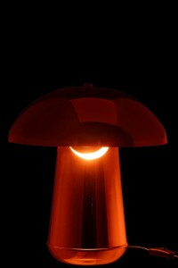 J-Line Lamp Mushroom Metal Copper