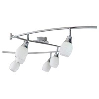6 LED wall and ceiling rails "Rome"